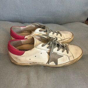 ✨Golden Goose Superstar Pink Size 39 Bought in Paris in Good Used Condition✨